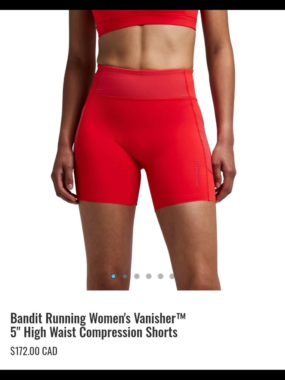 Bandit Running Women's Vanisher™ 5" High Waist Compression Shorts - Picture 2 of 9